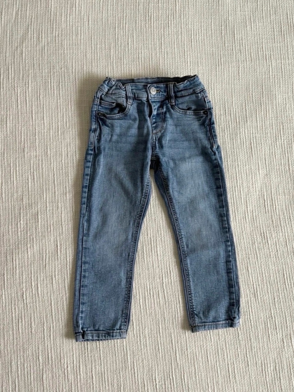 Zara Girls Skinny Jeans in Light Blue Wash